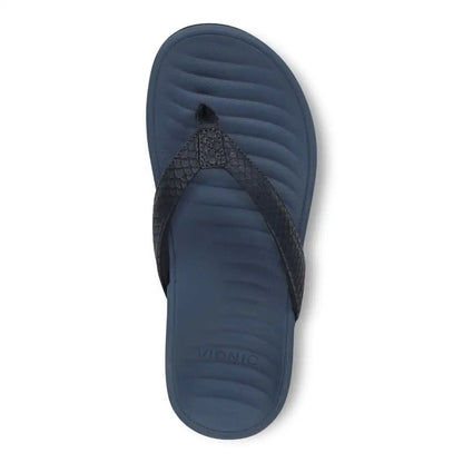 Beach Tomales Toe Post Sandal Navy Blazer