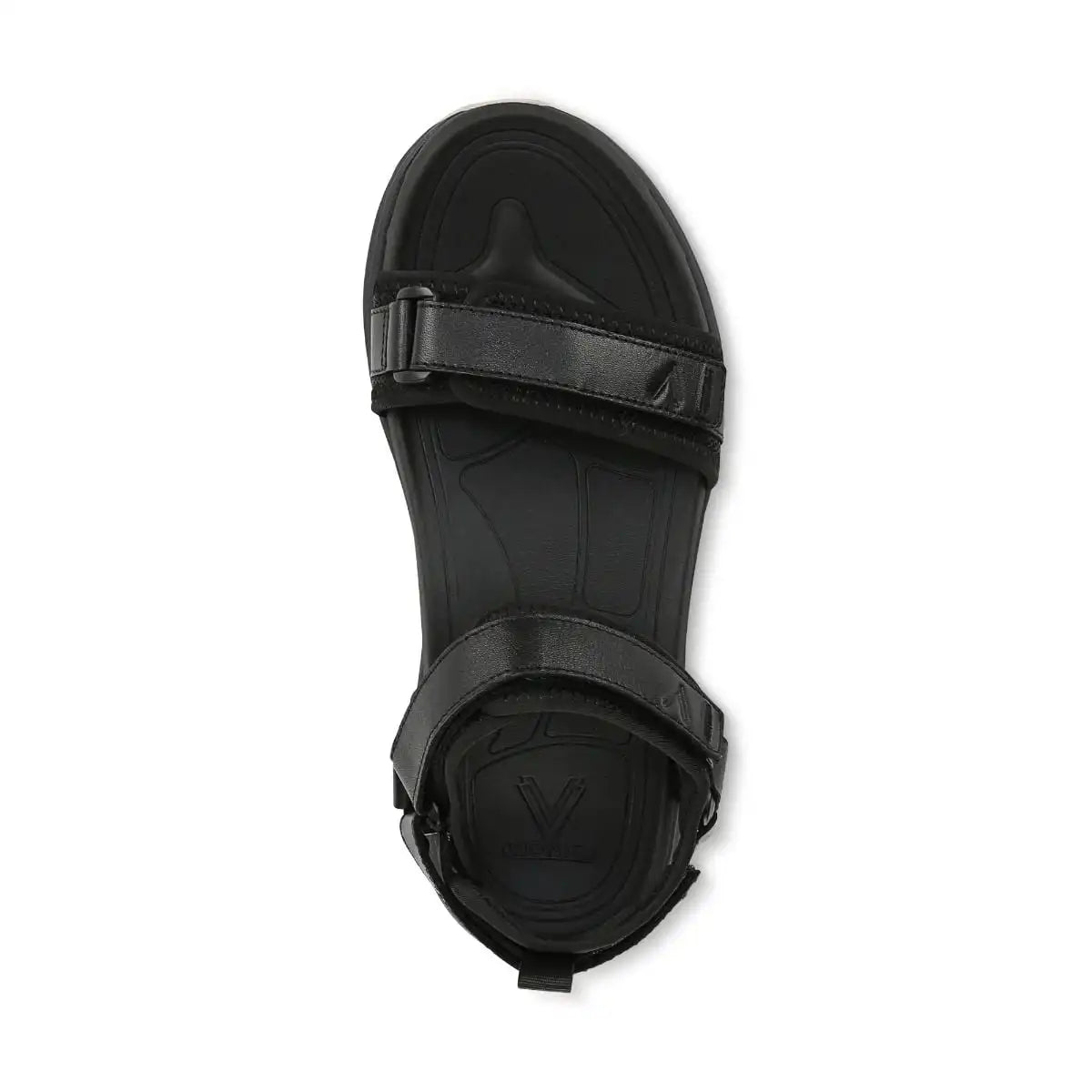 Walk Max Wanderer Sandal Black Leather