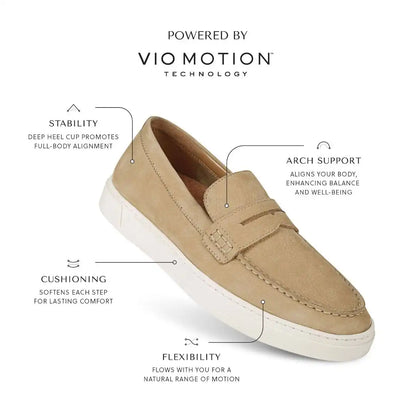 Thompson Slip On Loafer Sand Nubuck