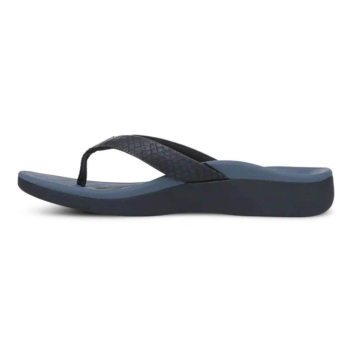 Beach Tomales Toe Post Sandal Navy Blazer