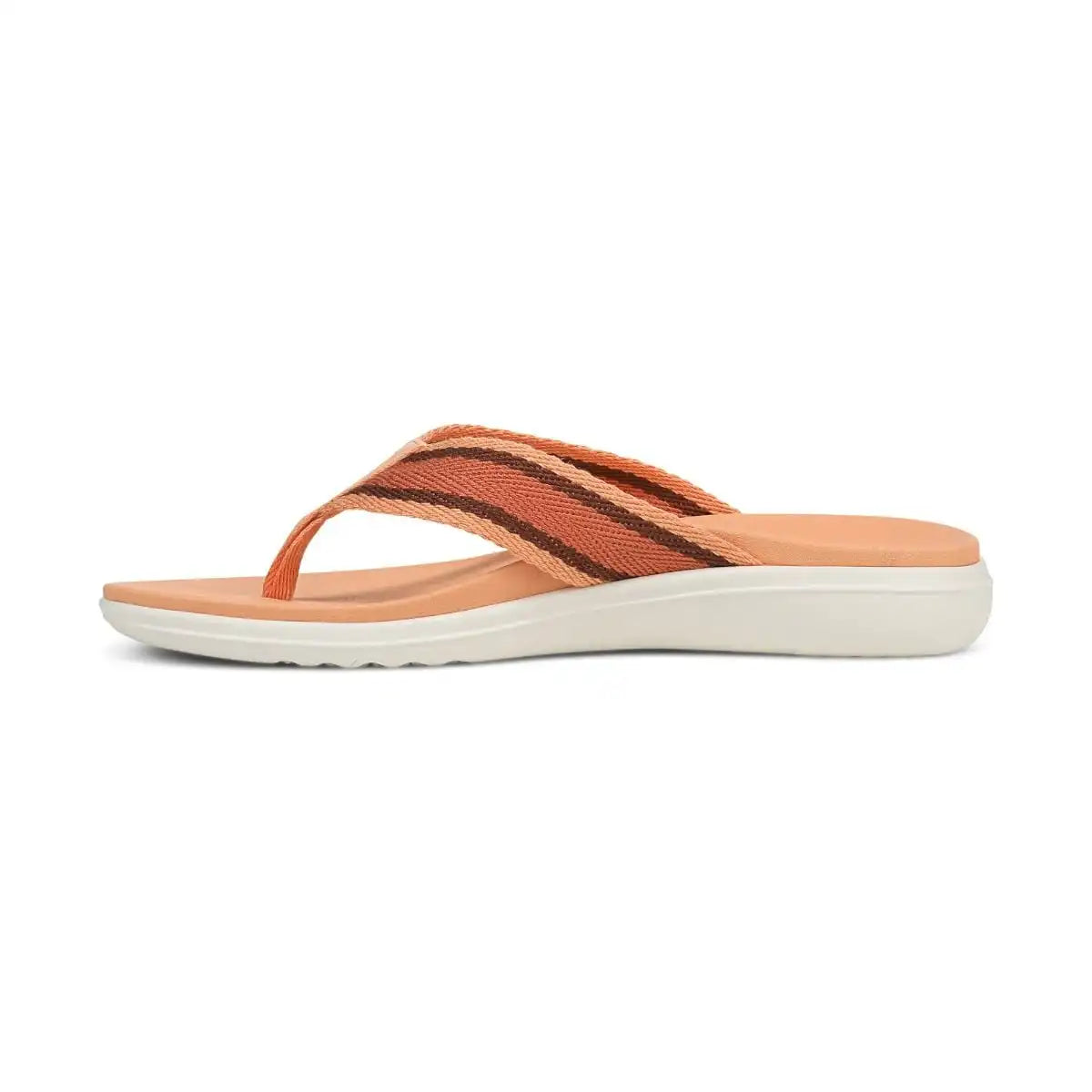Beach Indigo Toe Post Sandal Shell Coral Multi