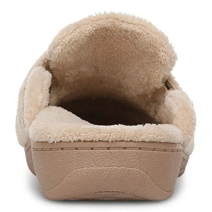 Gemma II Mule Slippers Tan Terry