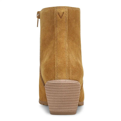 Bianca Ankle Boot Golden Brown Suede