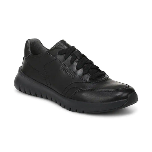 Uptown Sneaker Black Leather