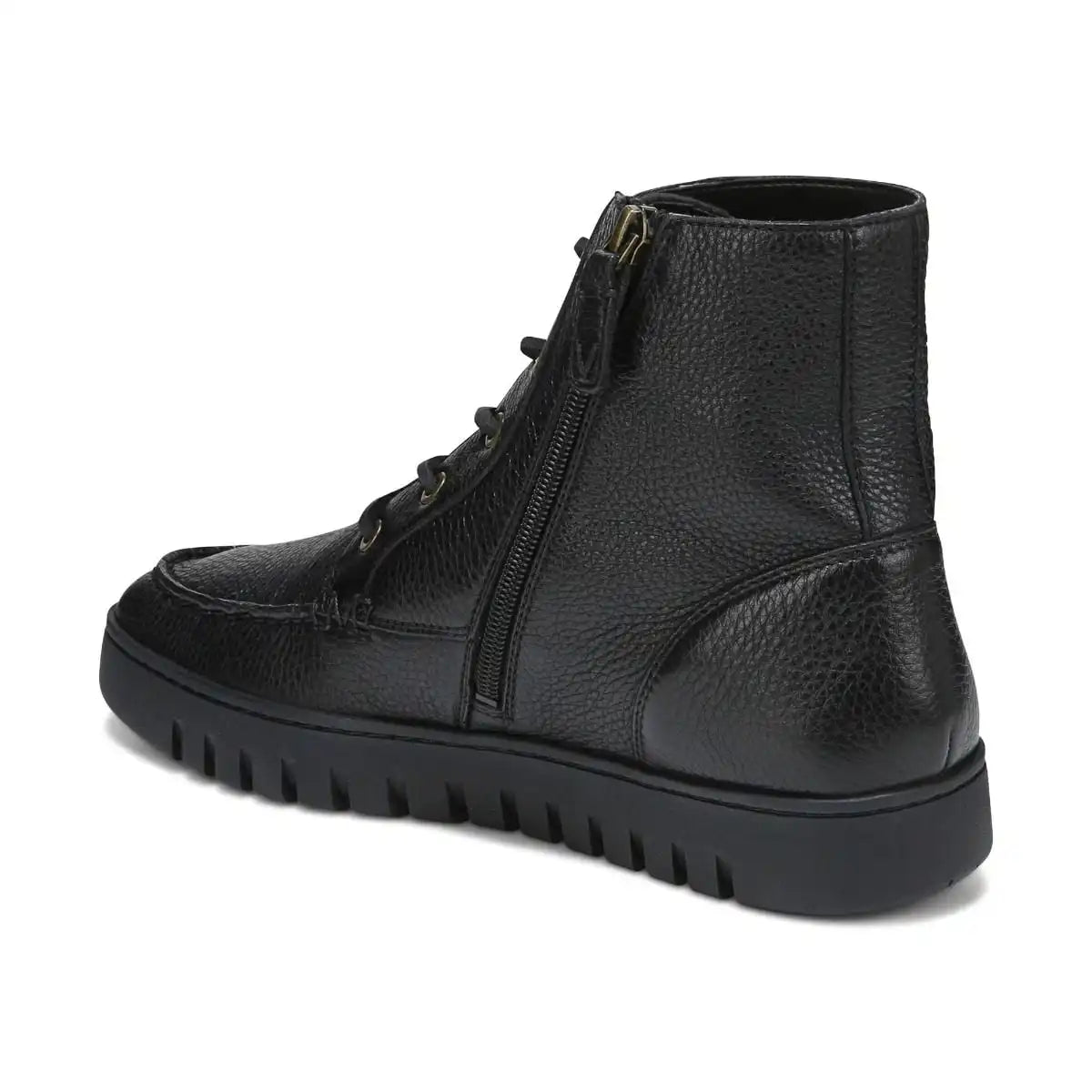 Men's Uptown Jackson Lace Up Boot Black Leather