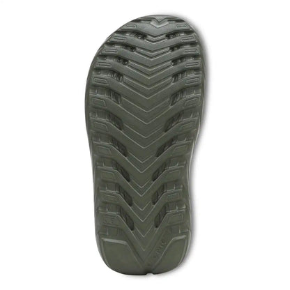 Rejuvenate Recovery Sandal Olive Moss Suede