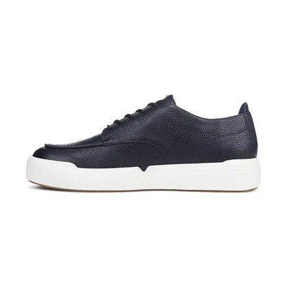 Men's Carter Oxford Lace Up Sneaker Navy Blazer Leather