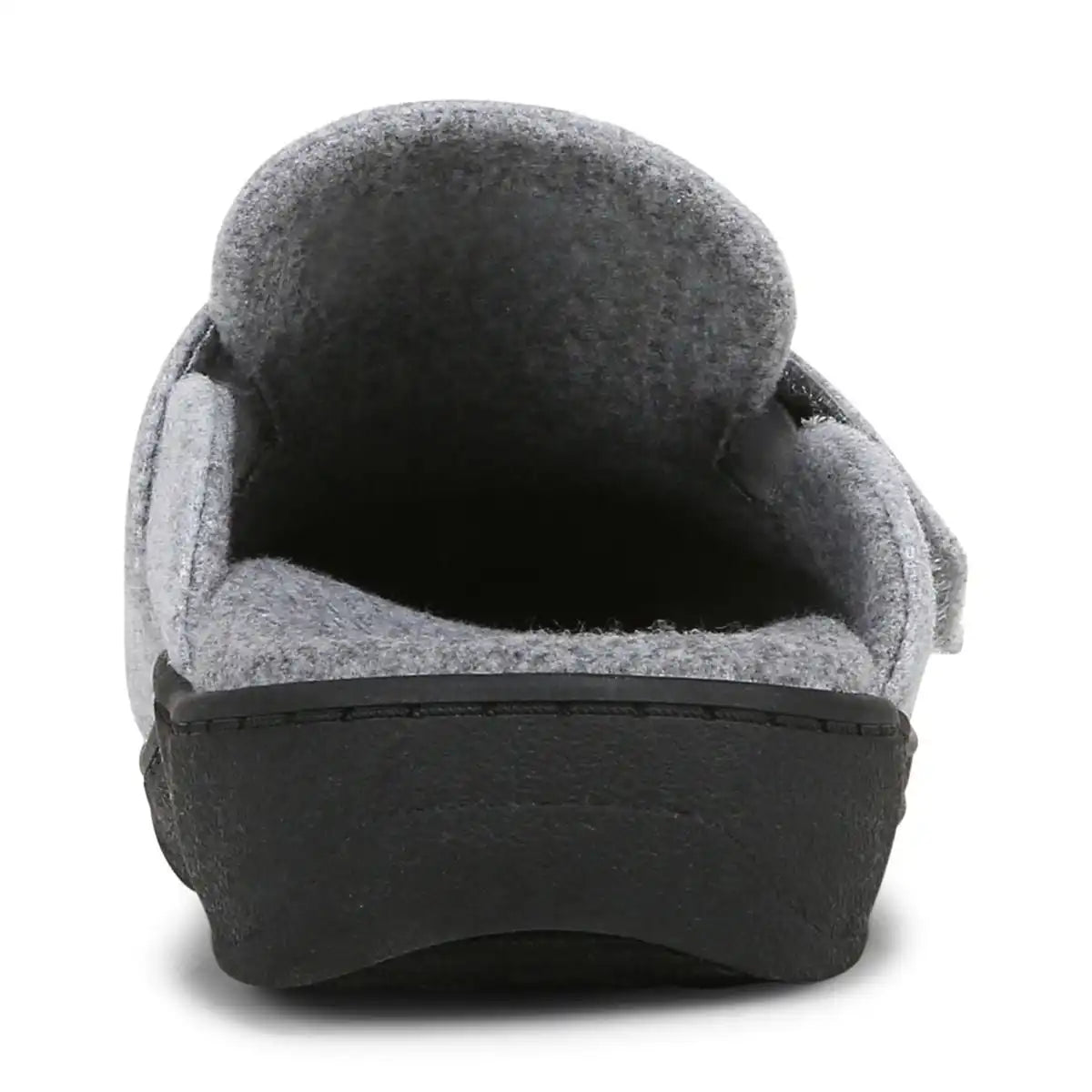 Gemma II Mule Slippers Light Grey Flannel