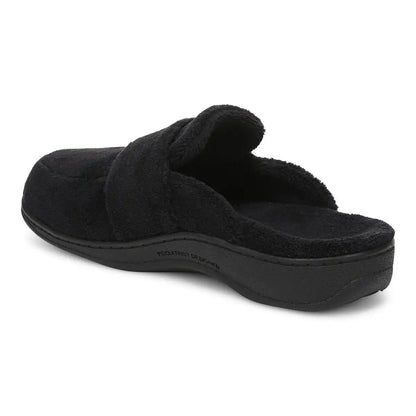 Gemma II Mule Slippers Black Terry