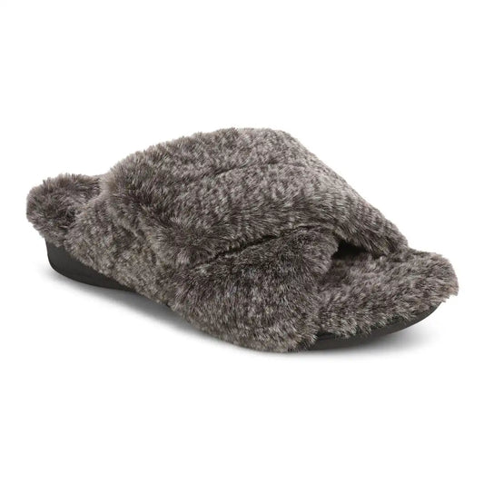 Relax II Slippers Dark Brown Fur