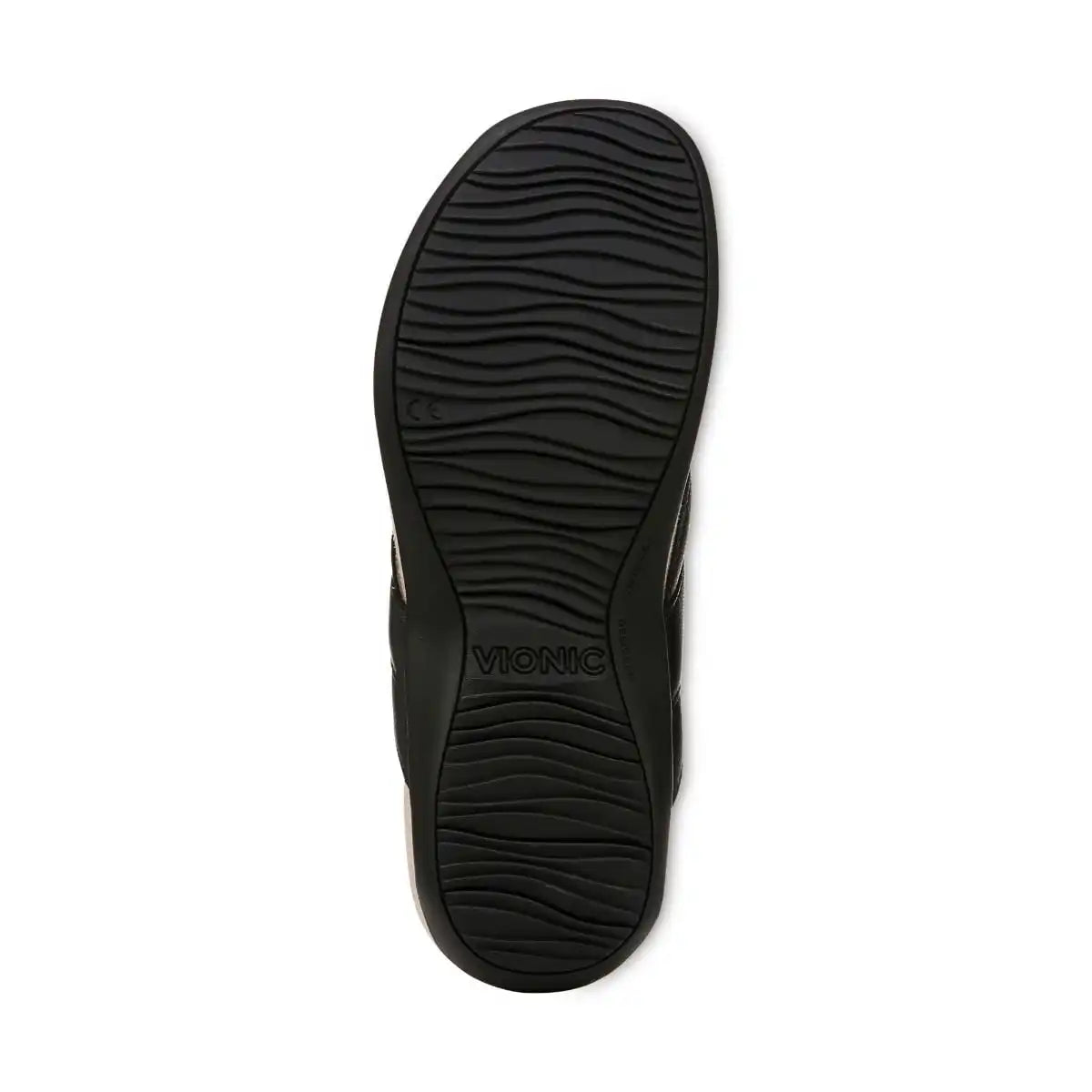 Bella Braid Toe Post Sandal Black Nappa