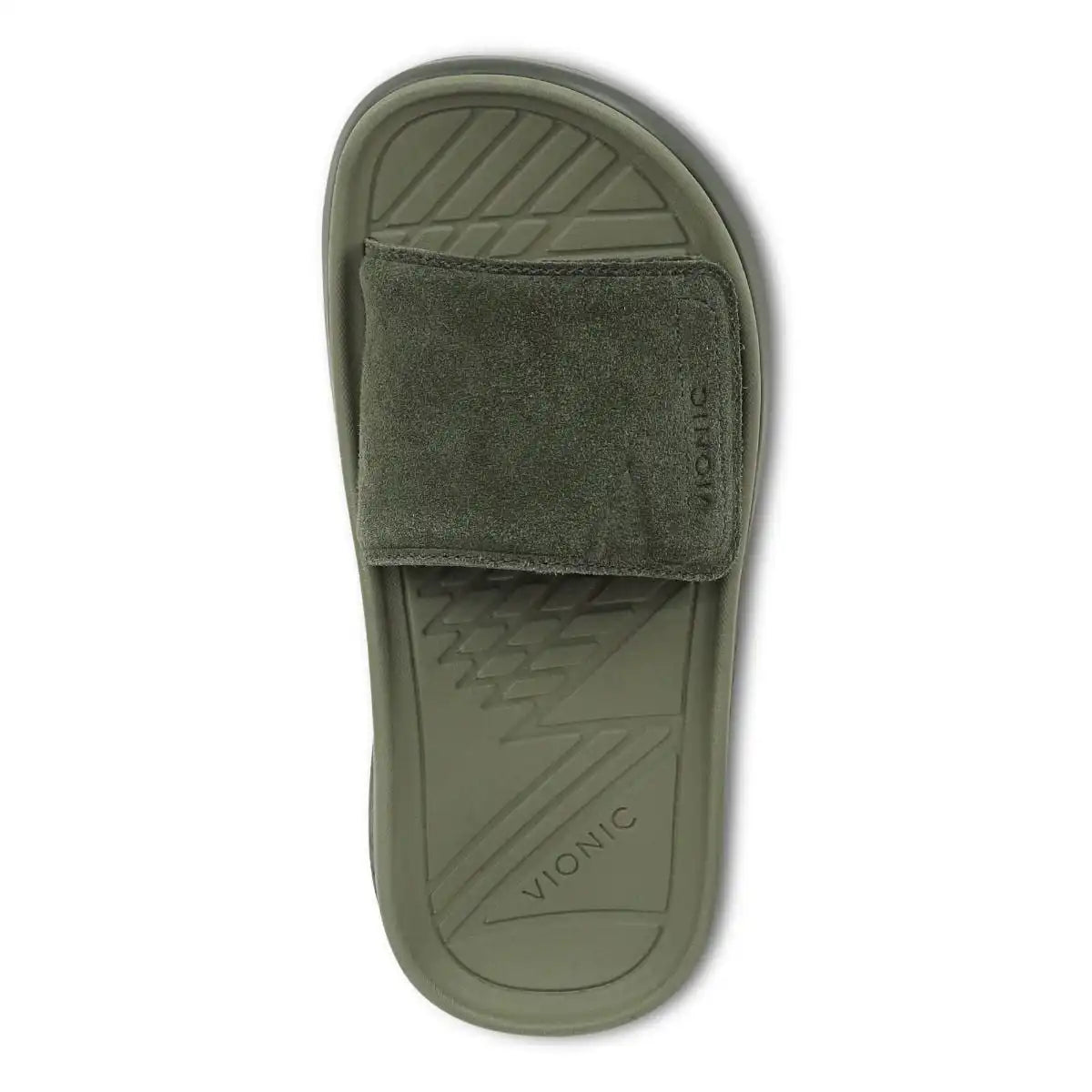 Rejuvenate Recovery Sandal Olive Moss Suede