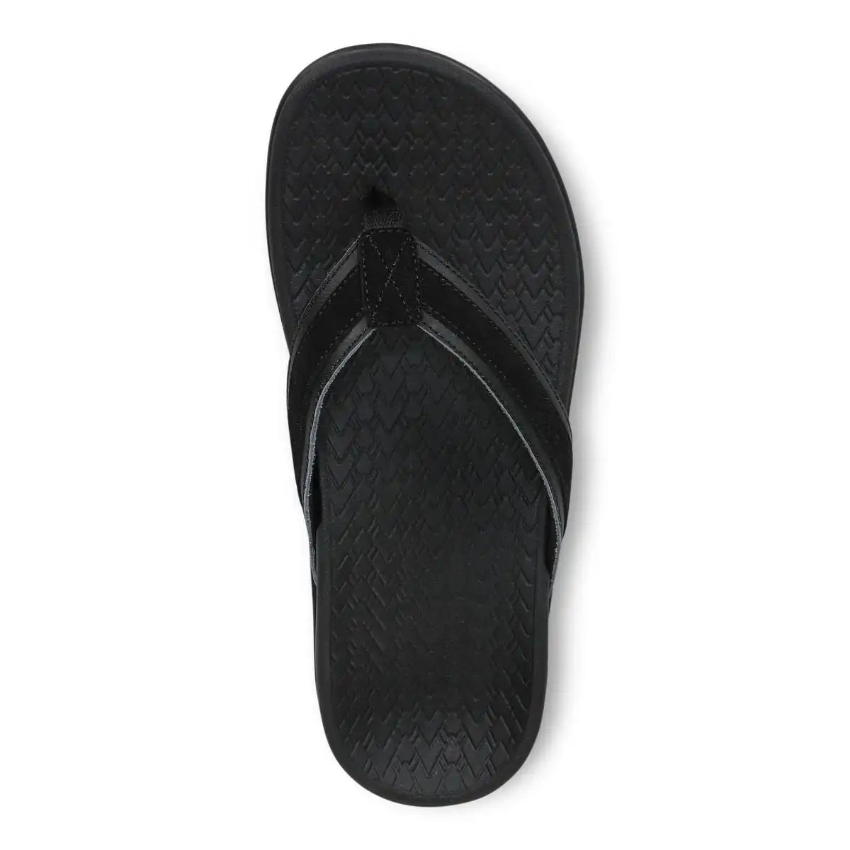 Tide 2.0 Toe Post Sandal Black Suede