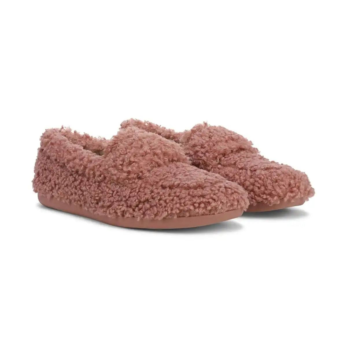 Snuggle Slipper Cinder Rose Shearling