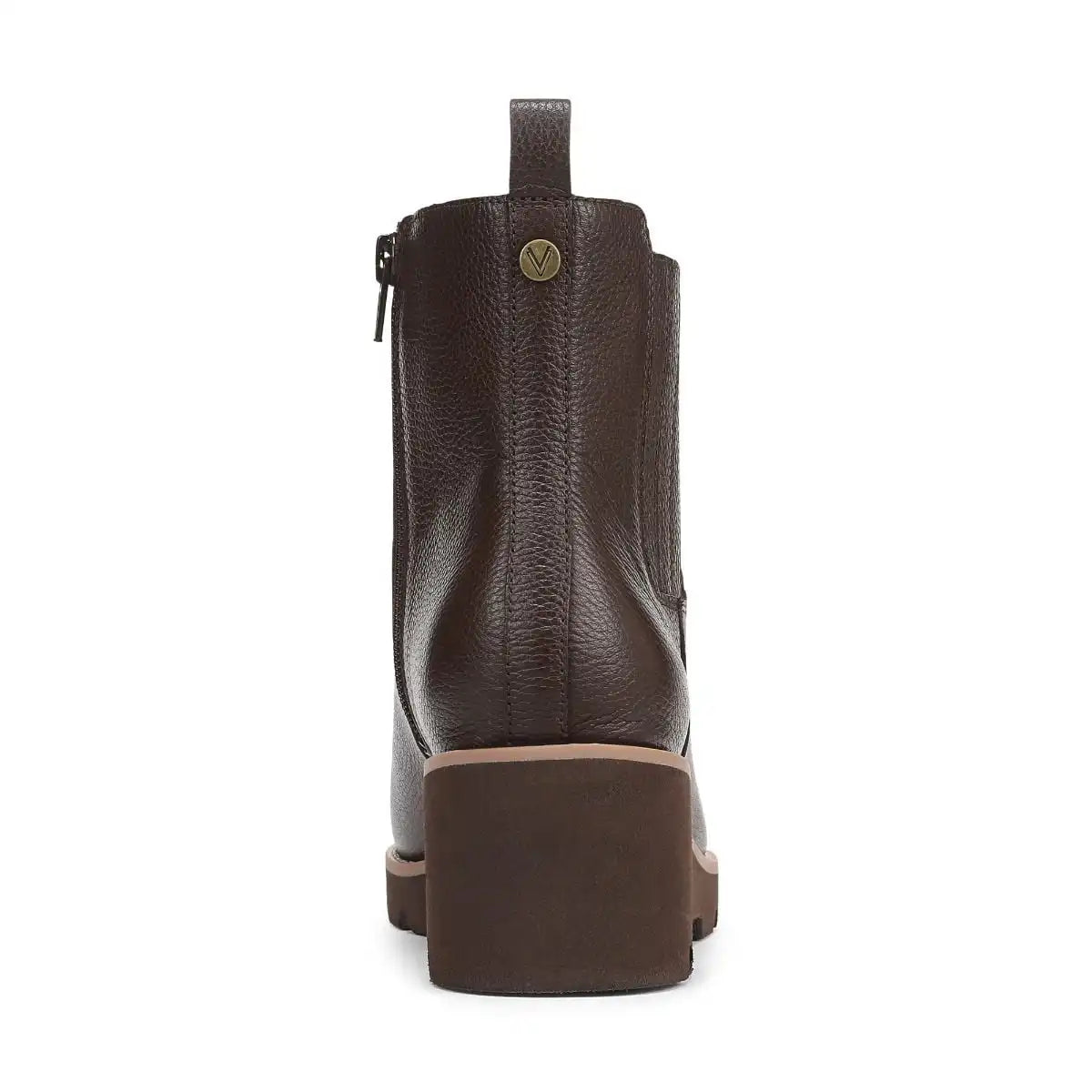 Aria 2.0 Wedge Ankle Bootie Dark Brown Leather