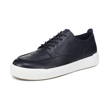 Men's Carter Oxford Lace Up Sneaker Navy Blazer Leather