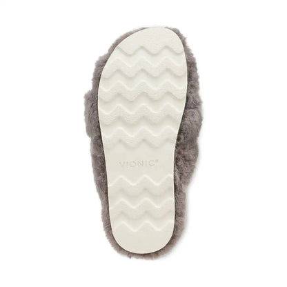 Peppa Open Toe Slipper Dark Grey