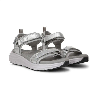 Walk Max Wanderer Sandal Silver Leather