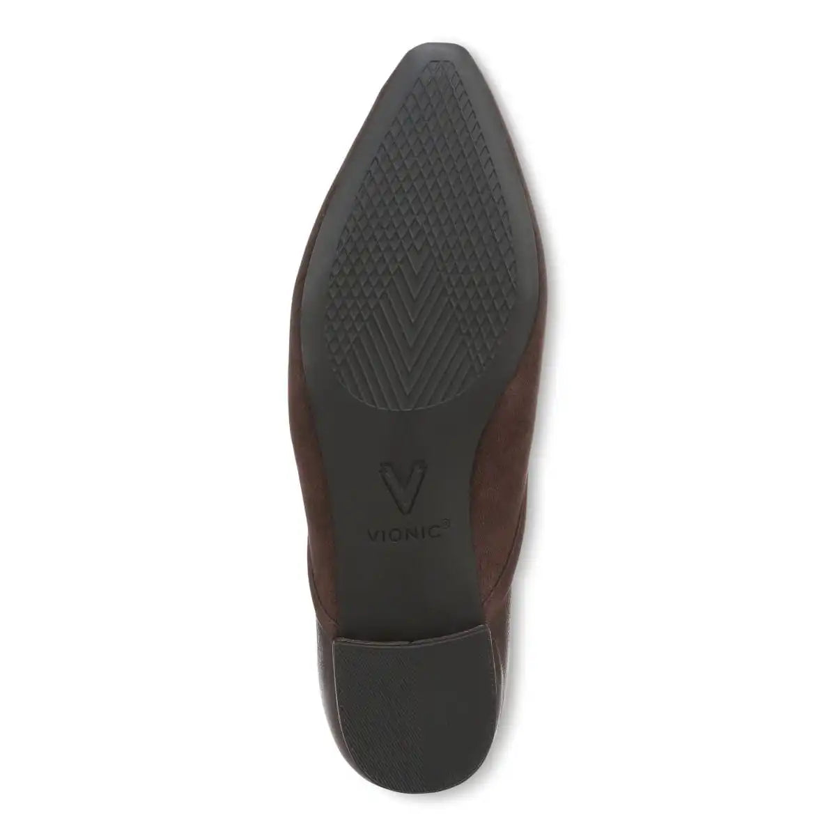 Gracia Ballet Flat Chocolate Ganache Leather