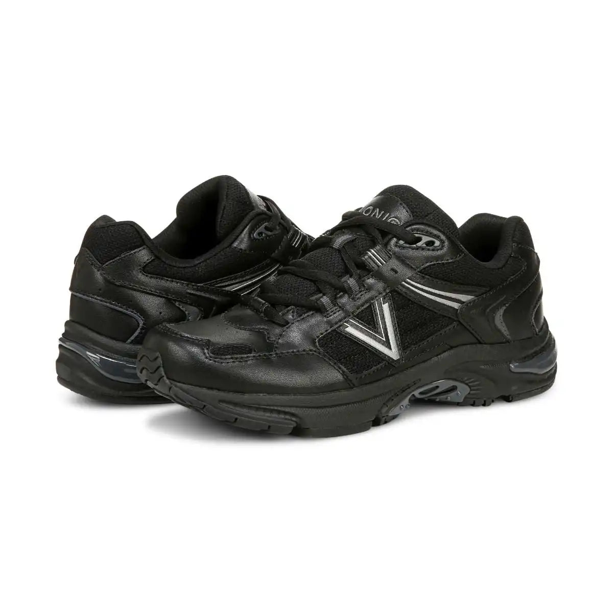 Men's 23Walk 2.0 Sneaker Black Leather