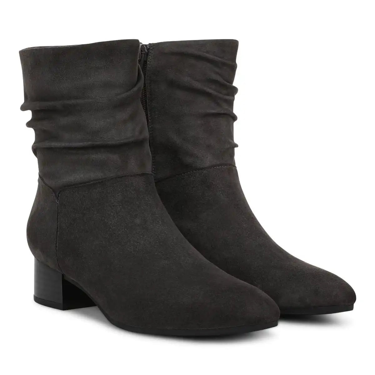 Remi Short Boot Grunge Grey Suede